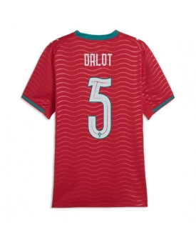 Billige Fotballdrakt Portugal Diogo Dalot #5 Replika Hjemmedrakt Dame VM 2026 Kortermet Billige Fotballdrakt Portugal Diogo Dalot #5 Replika Hjemmedrakt Dame VM 2026 Kortermet